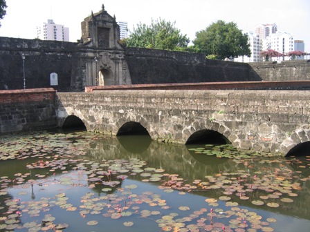Fort Santiago Moat and Walls