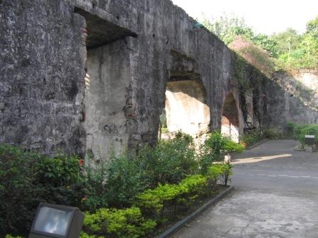 Fort Santiago Inside Arch Entrance