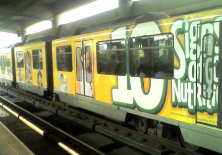 MRT Train Manila