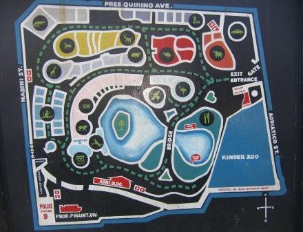 Manila Zoo Map
