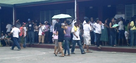Queuing for the Philippine Elections