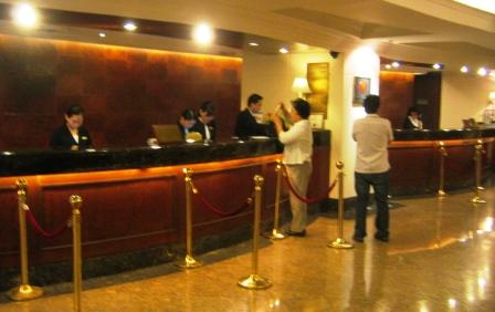 Century Park Hotel Manila Reception