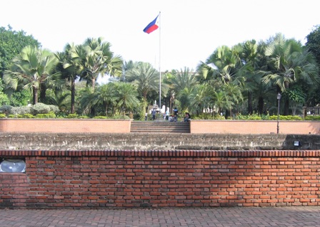 Fort Santiago Park and Flag