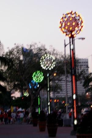 Manila Baywalk Lights