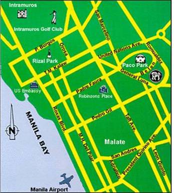 Paco Park Map